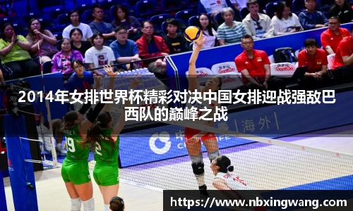 2014年女排世界杯精彩对决中国女排迎战强敌巴西队的巅峰之战